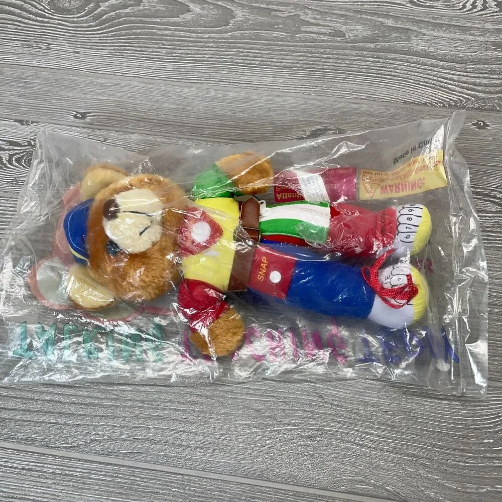 Vintage Dream Products Talking Teching Teddy Bear Plush Learning Educational Toy